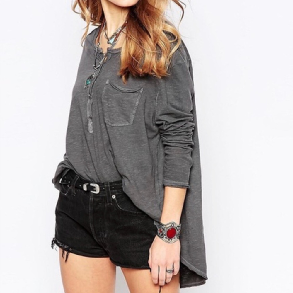 Free People We The Free Frontier Henley